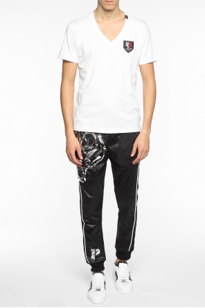T-shirt z dekoltem w serek, zdjęcie 2 T-shirt z dekoltem w serek od Plein Sport